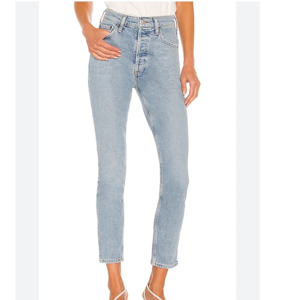 Agolde Nico High Rise Slim Jeans Size 32